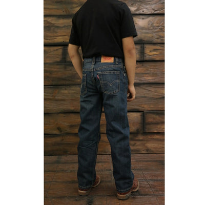 Levi’s Boys 505 Relaxed Straight Leg Performance Jeans (Sizes 4 - 7X)