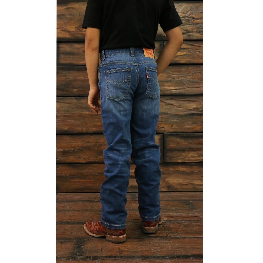 Levi’s Boys 514 Regular Straight Leg Performance Jeans (Sizes 8 - 20)