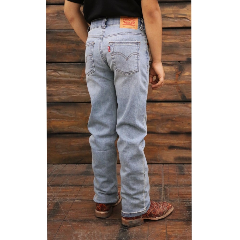 Levi’s Boys 514 Regular Straight Leg Performance Jeans (Sizes 8 - 20)