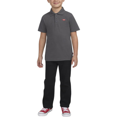 Levis Boys Shadow Grey Polo Shirt