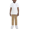 Levis Boys White Polo Shirt