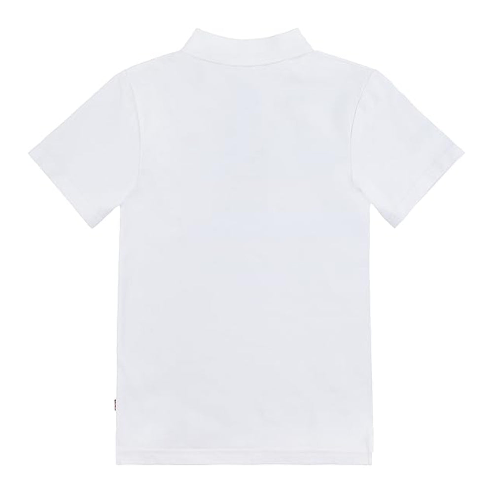 Levis Boys White Polo Shirt