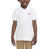 Levis Boys White Polo Shirt