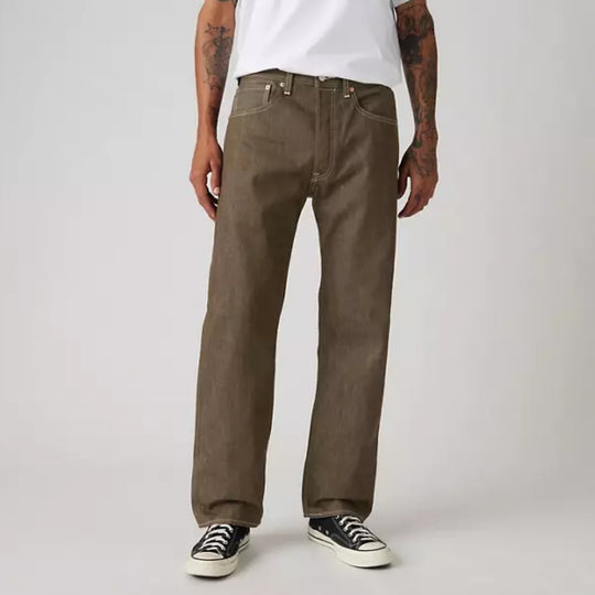 Levis Mens 501 Original Shrink-to-fit Jeans | Dark Brown