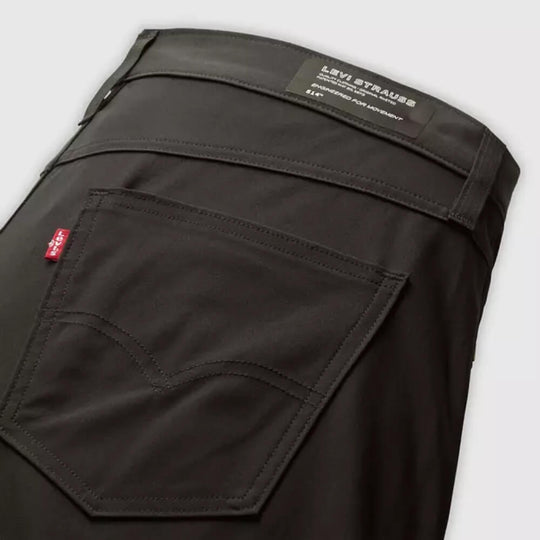 Levi's Mens 514 Straight Fit Tech Pants Black Boots Wash