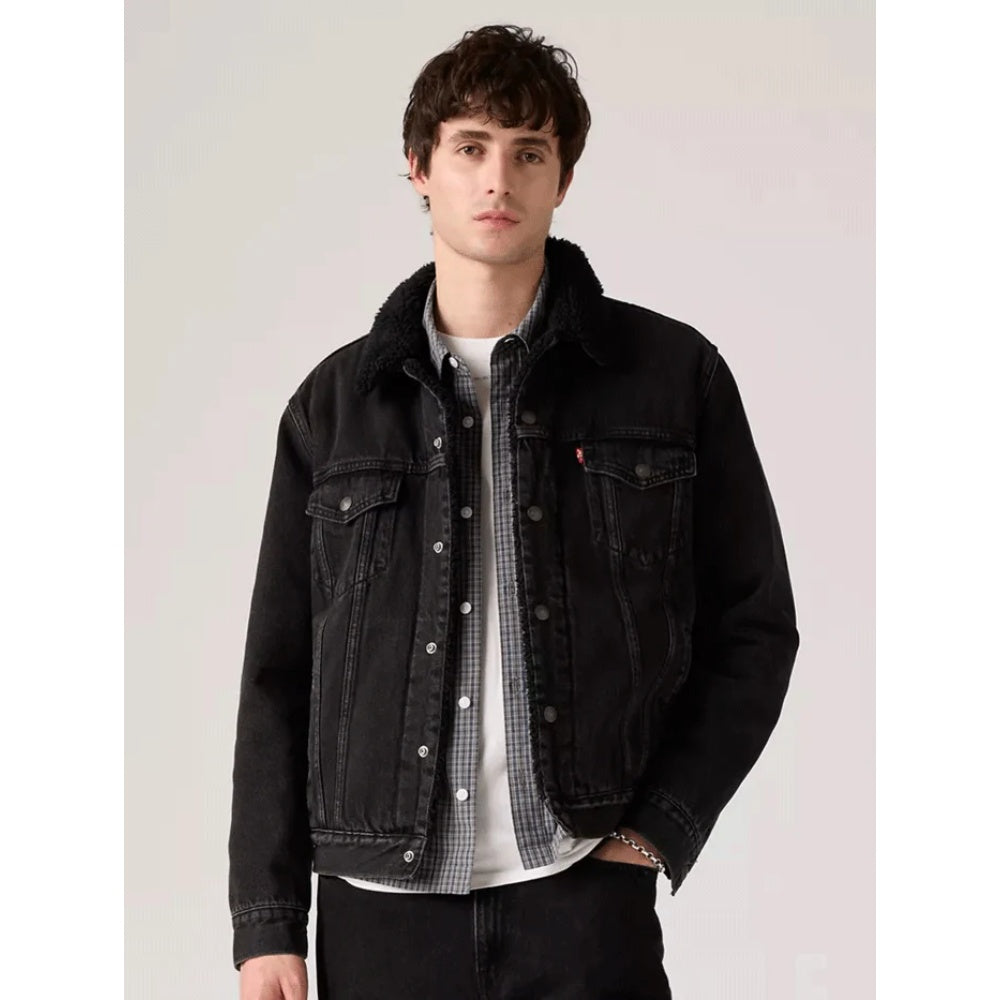 Levi's Mens Type 3 Trucker Jacket Black - 163650276