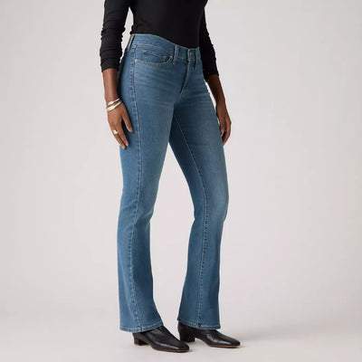 Levi's Womens 315 Shaping Jeans Grassy Sassy Wash