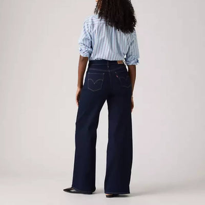 Levi's Womens 318 Shaping Wide Leg Jeans