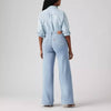 Levi's Womens 318 Shaping Wide Leg Jeans