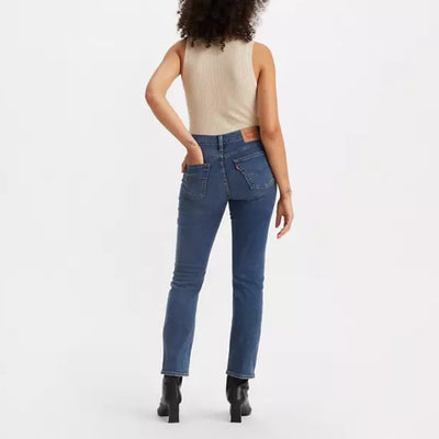 Levi's Womens 724 High Rise Straight Jeans