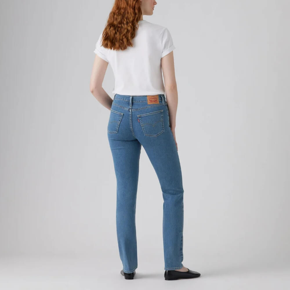 Levi's Womens 724 High-Rise Straight Jeans