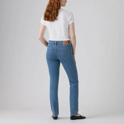 Levi's Womens 724 High-Rise Straight Jeans