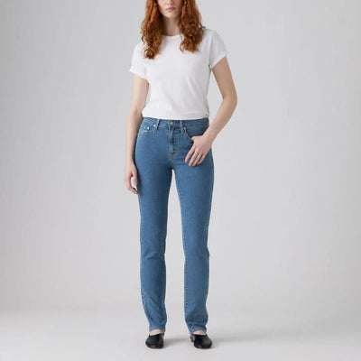 Levi's Womens 724 High-Rise Straight Jeans