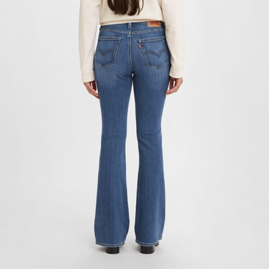 Levi's high rise flare jeans best sale