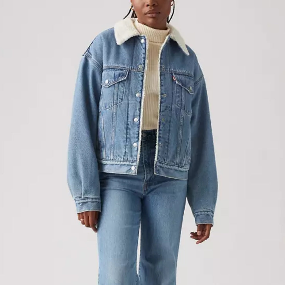 Levi's Womens '90s Sherpa Trucker Jacket