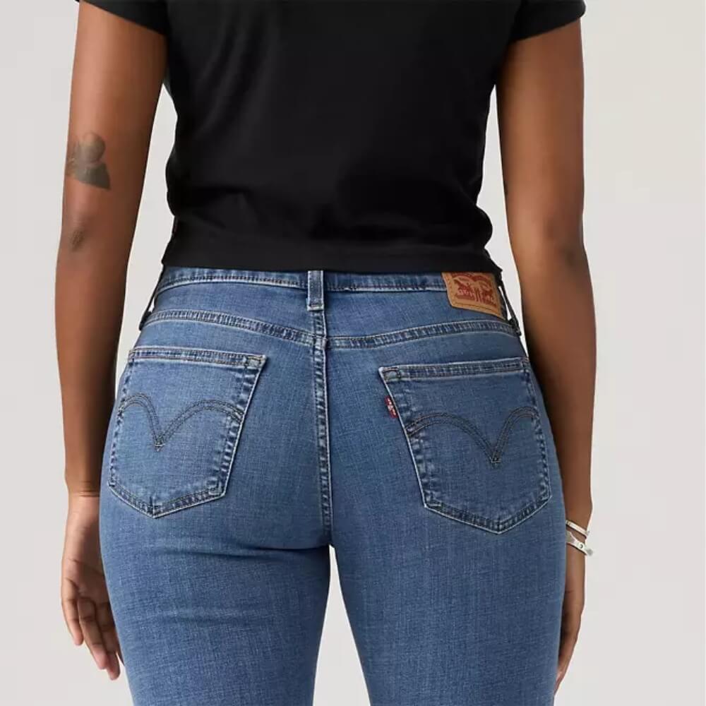 Levi's Womens Boyfriend Mid Rise Jeans