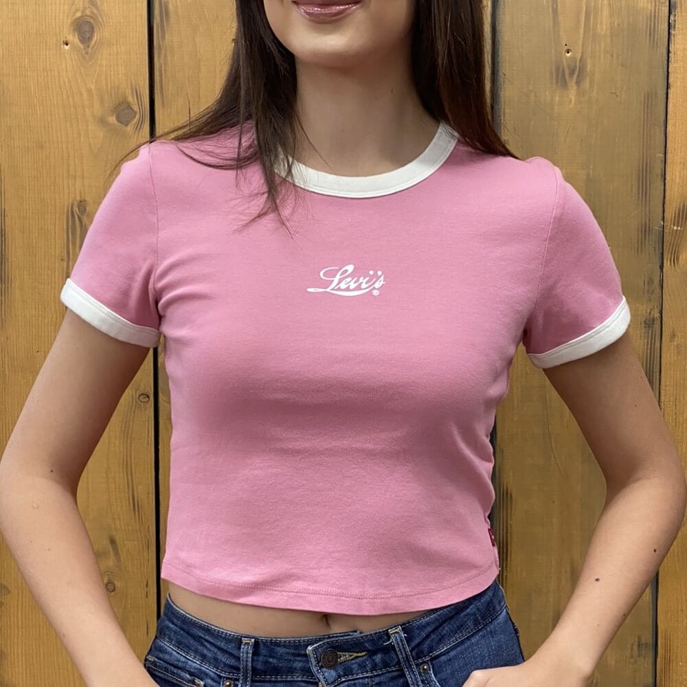 Levi's Womens Pink T-Shirt