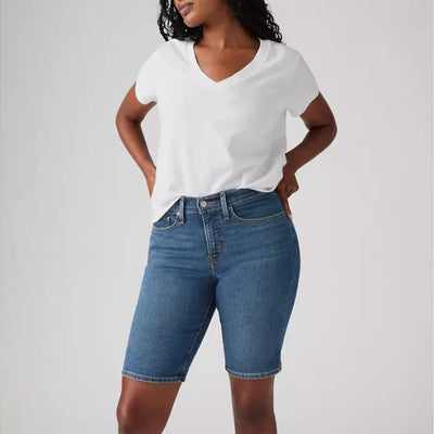 Levi's Womens Shaping Bermuda Shorts