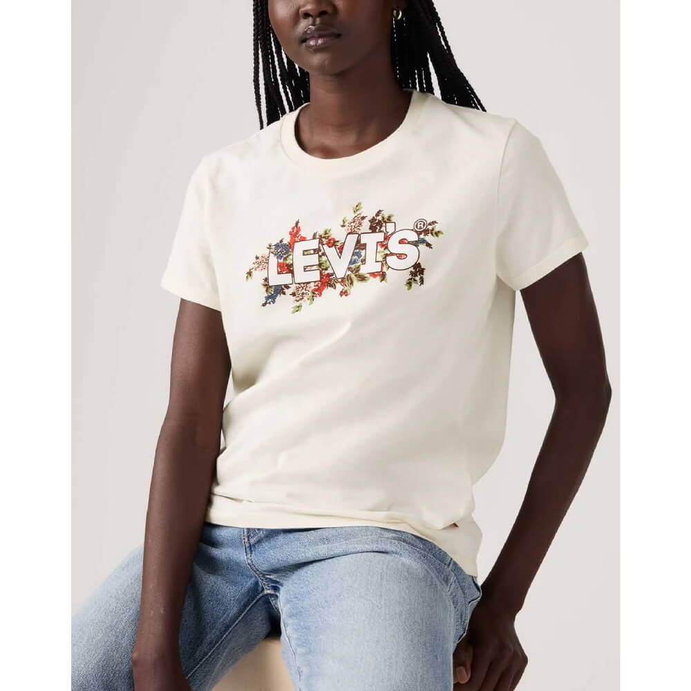 Levi's Womens Short Sleeve Perfect T-Shirt White