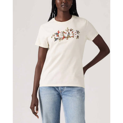 Levi's Womens Short Sleeve Perfect T-Shirt White