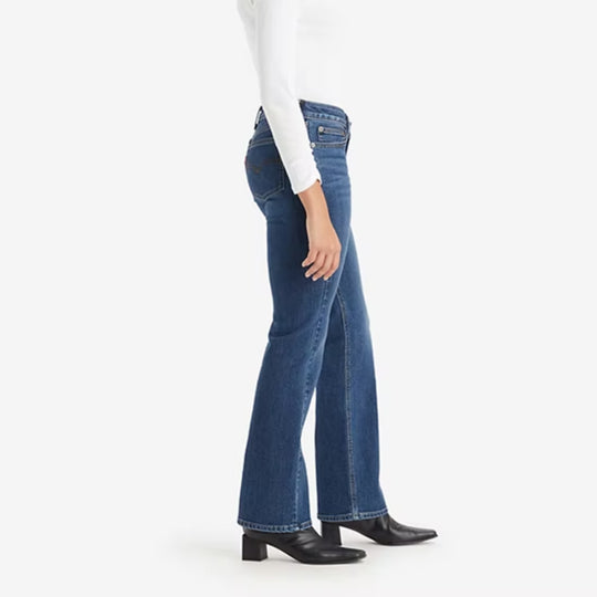 Levi's Womens Superlow Bootcut Jeans In The last straw Wash