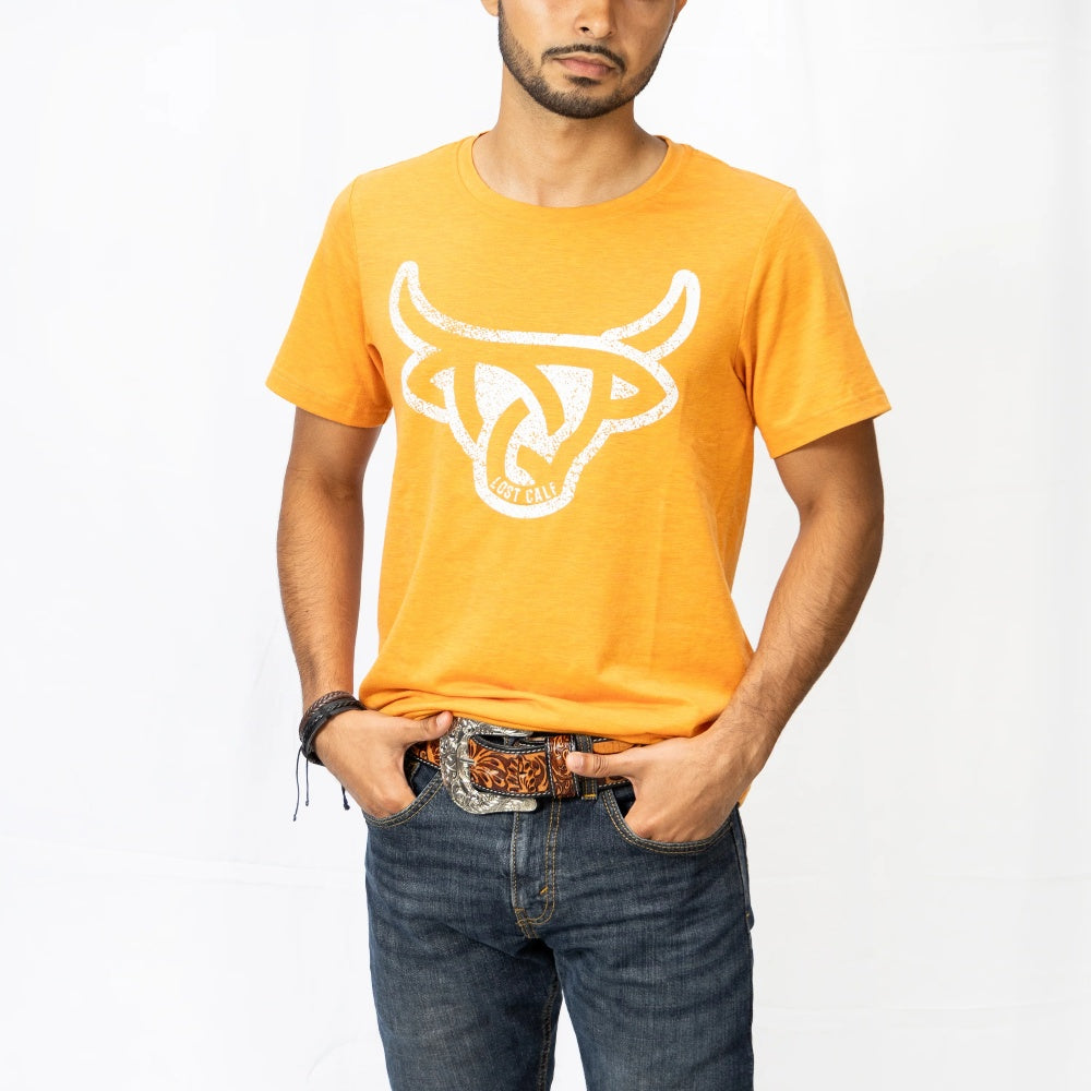 Lost Calf Mens Angus Graphic T-Shirt - ANGUSTEE