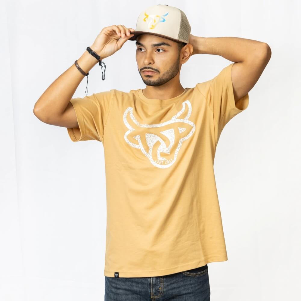 Lost Calf Mens Angus Graphic T-Shirt - ANGUSTEE