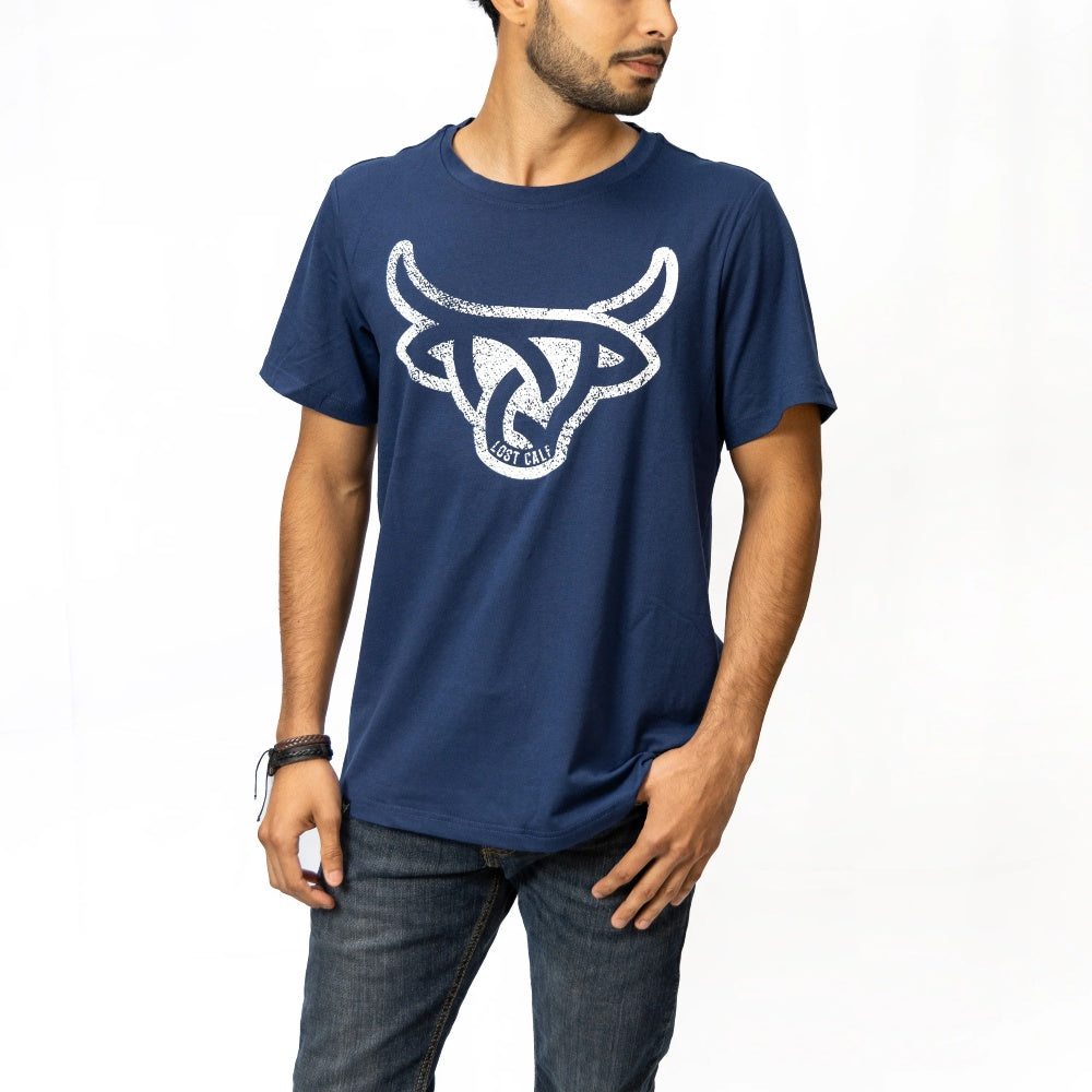 Lost Calf Mens Angus Graphic T-Shirt - ANGUSTEE