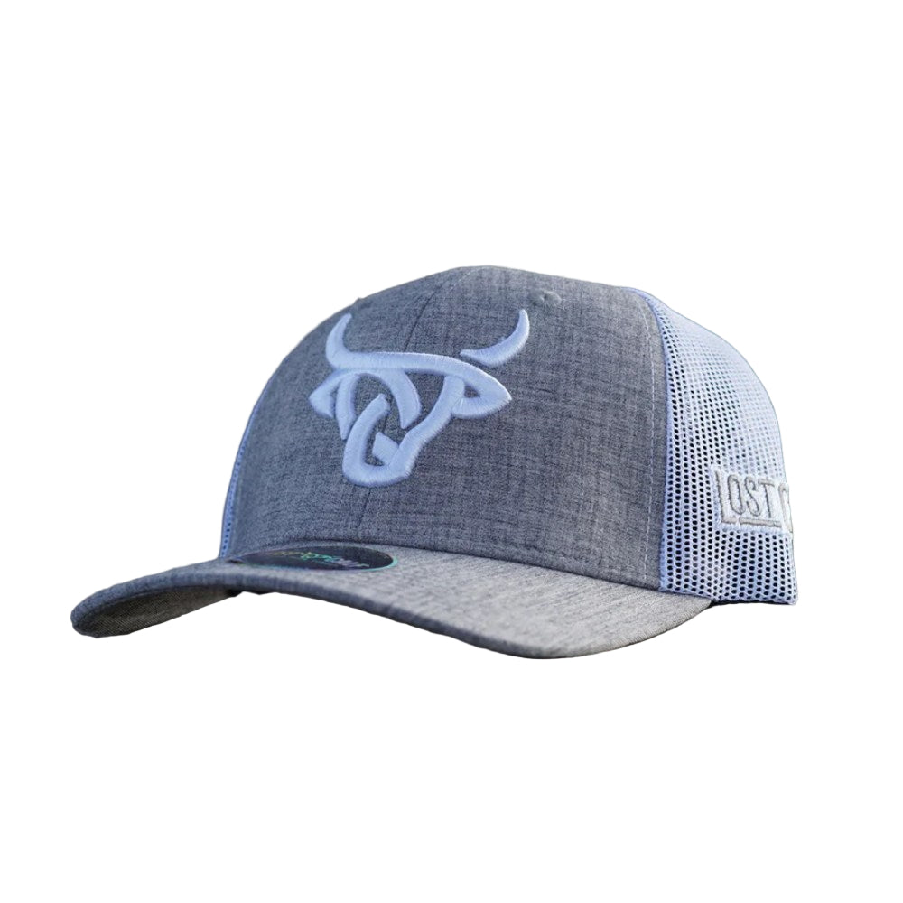 Lost Calf Mens Cebu Curve Cap Grey - CEBU-LCC