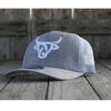 Lost Calf Mens Cebu Curve Cap Grey - CEBU-LCC