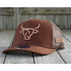 Lost Calf Mens Dark Brangus Cap - DARKBRANGUSCURVE