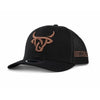 Lost Calf Mens Lazo Curve Cap Black - LAZO-LCC
