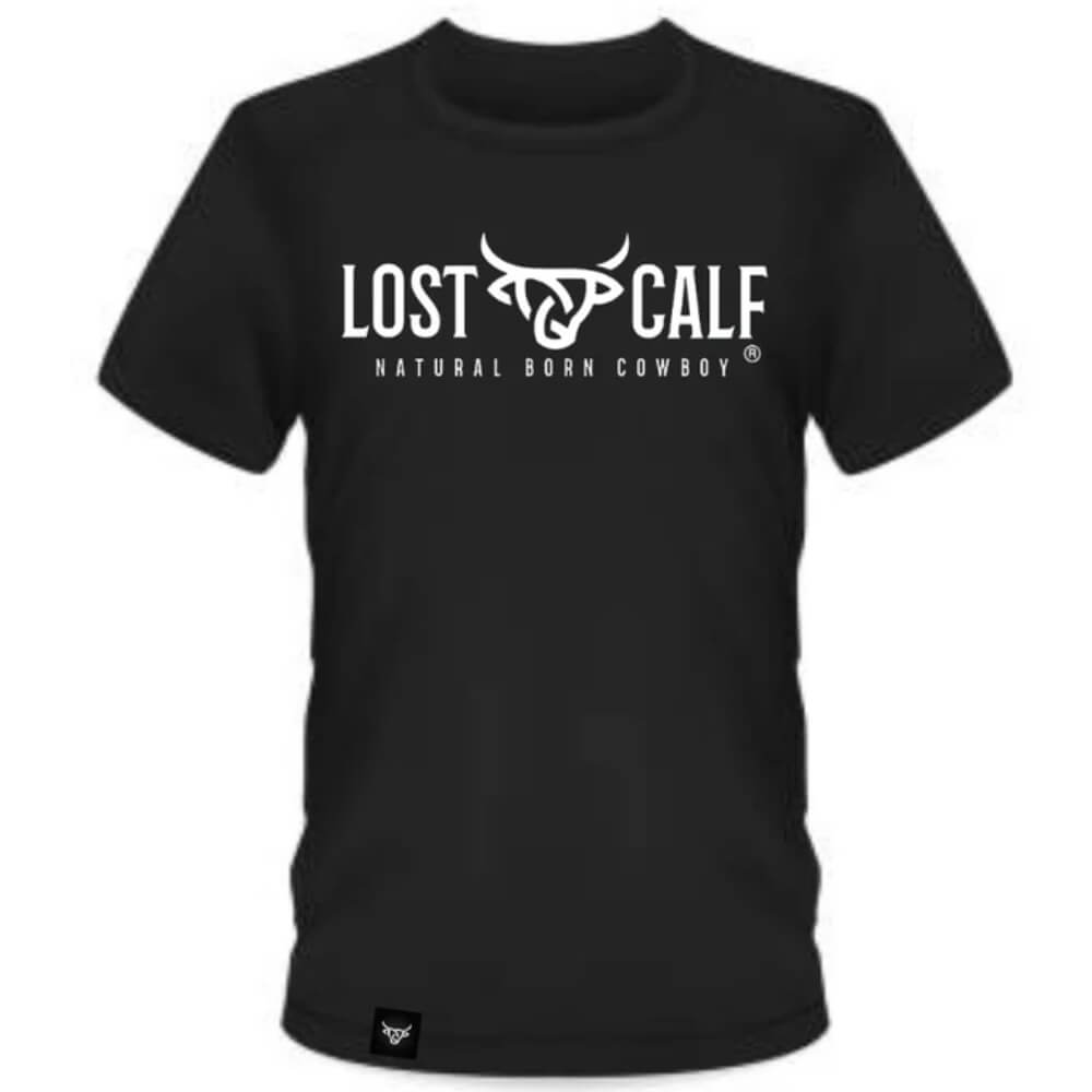 Lost Calf Mens Nomad T-Shirt Black - NOMADTEE