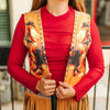Lucky & Blessed Womens Solid Stretch Mesh Blouse Red - TO1073-RED