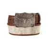 M&F Boys 3D Western Belt Brown - D120005502