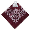 M&F Western Bandana Burgundy - 10010-09