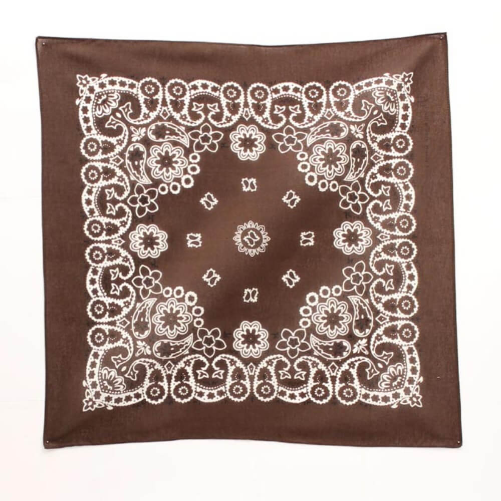 M&F Western Bandana Brown - 10010-02