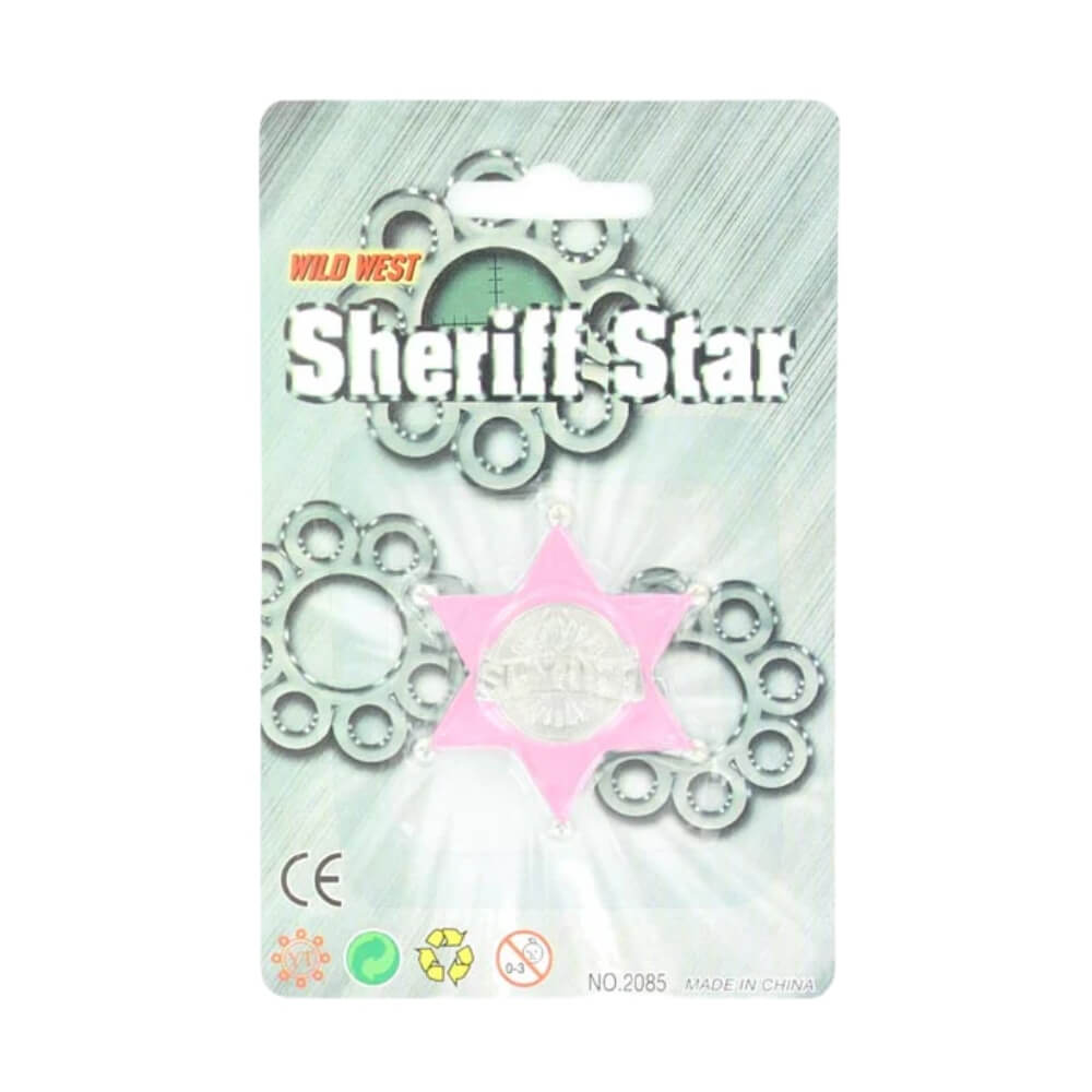 M&F Western Kids Sheriff Star Toy Pink - 50556