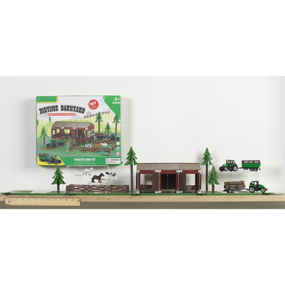 M&F Barnyard Country Barn Building Blocks