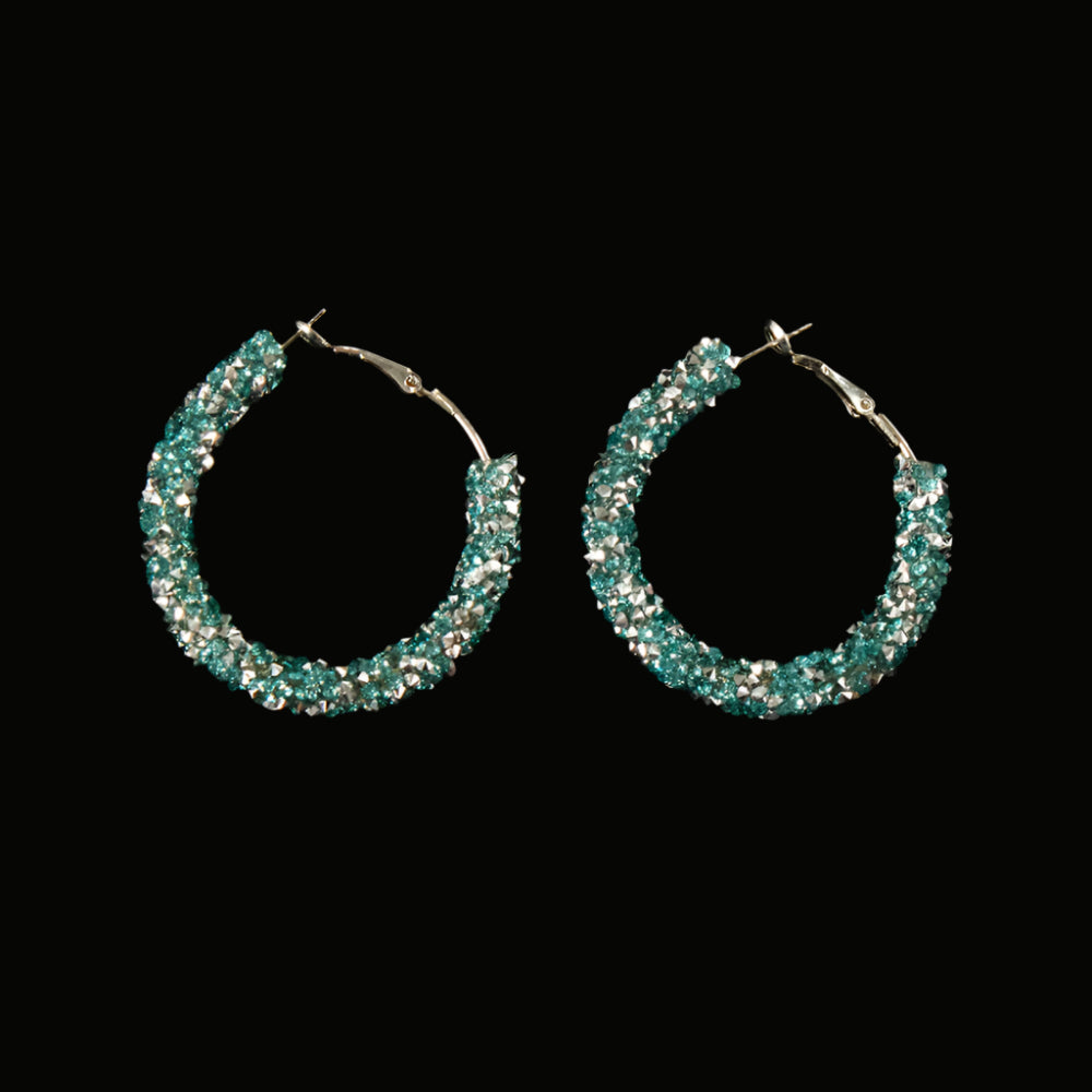 Blazin Roxx Womens M&F Western Earrings Blue