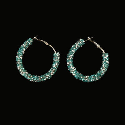 Blazin Roxx Womens M&F Western Earrings Blue