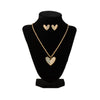 M&F Western Womens Blazin Roxx Heart Jewelry Necklace Set