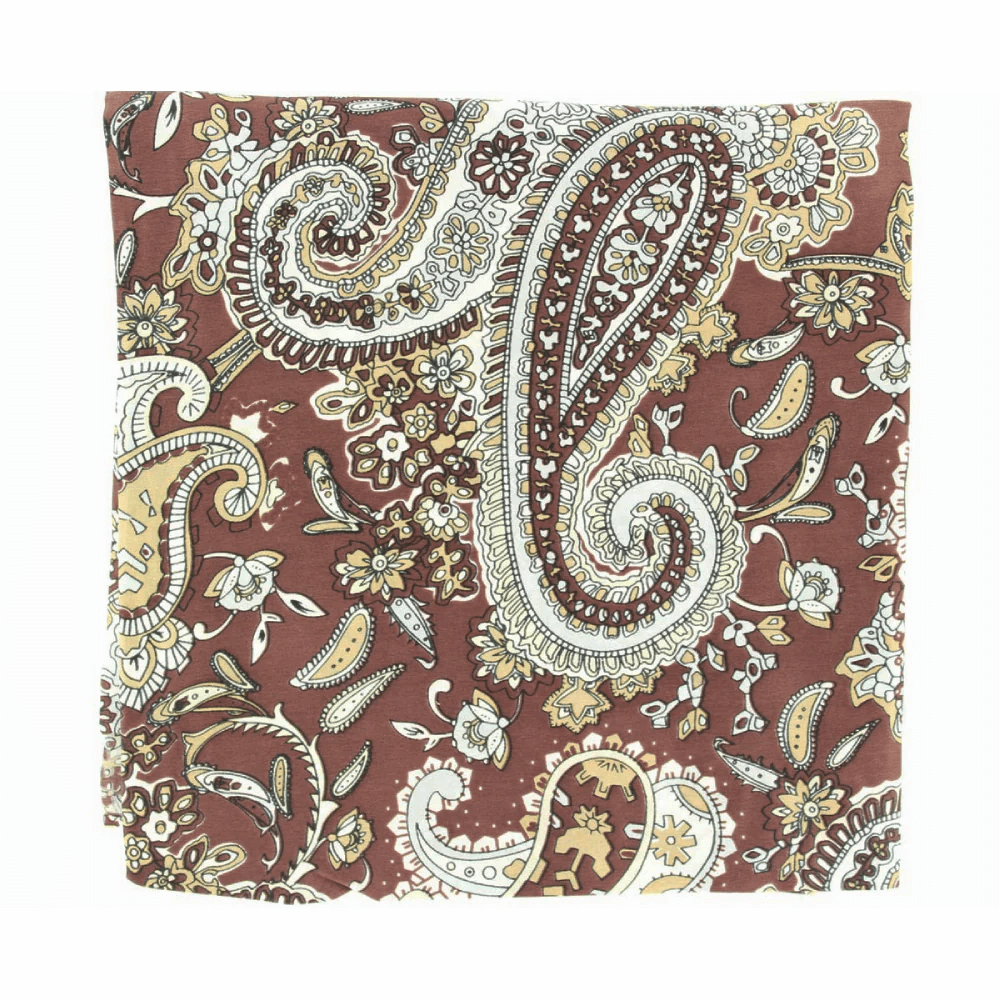 m&f western paisley wild rag scarf