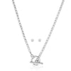 Montana Silversmith Womens Touch of Starlight Jewelry Set Silver - JS6129