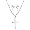 Montana Silversmith Womens True Belief Jewelry Set Silver - JS5950