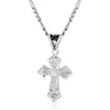 Montana Silversmiths Antique Copper Diamond Cross Necklace - NC1161