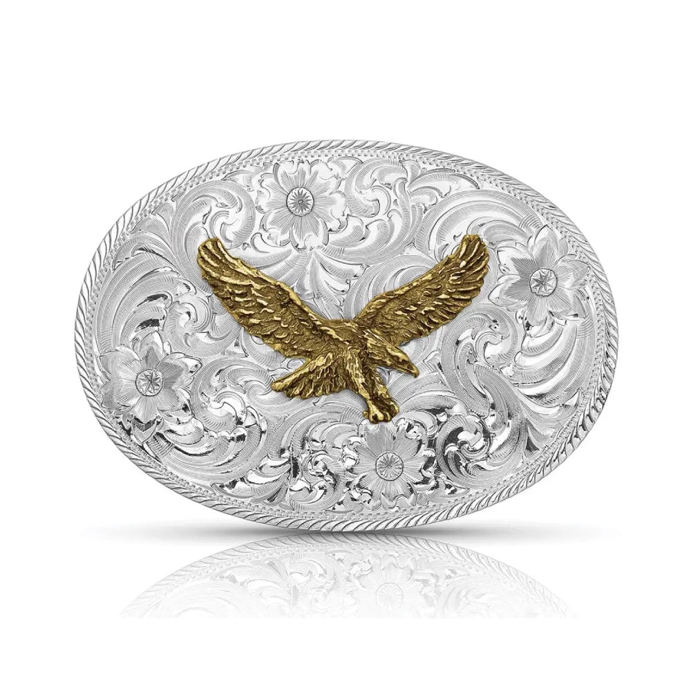 Montana Silversmiths Mens Classic Eagle Buckle