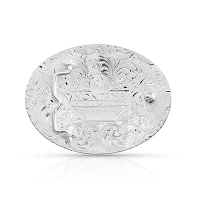 Montana Silversmiths Mens Ranch Rope Bull Rider Buckle 