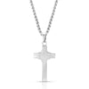 Montana Silversmiths Rope Wrapped Cross Necklace Silver - NC4332