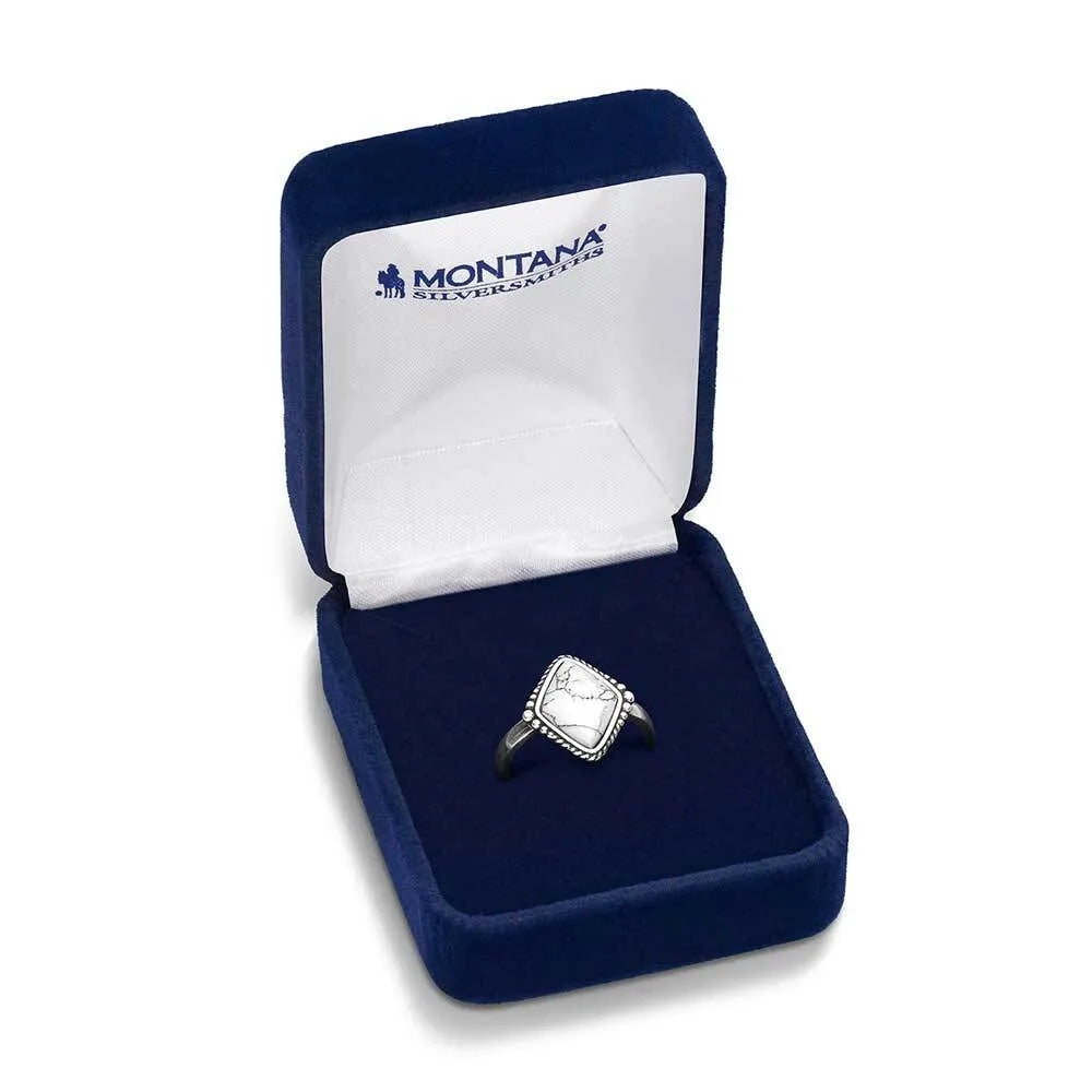 Montana Silversmiths Womens Blank Slate Open Ring